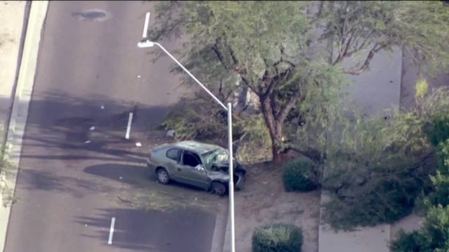 Fatal Scottsdale Crash After Vehicle Strikes Tree Following Sideswipe Collision