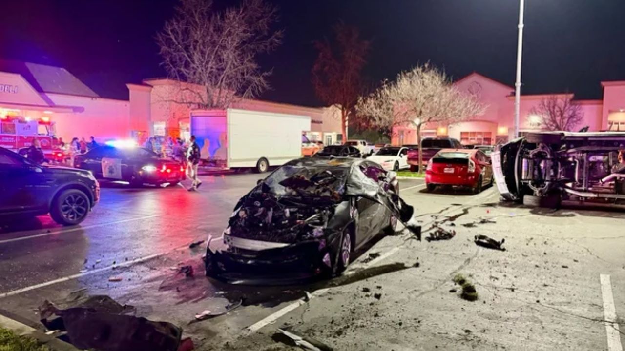 Gunfire Hits Fire Engine After Rollover Crash and Fight Near Sacramento-Area Gym, Sheriff Says
