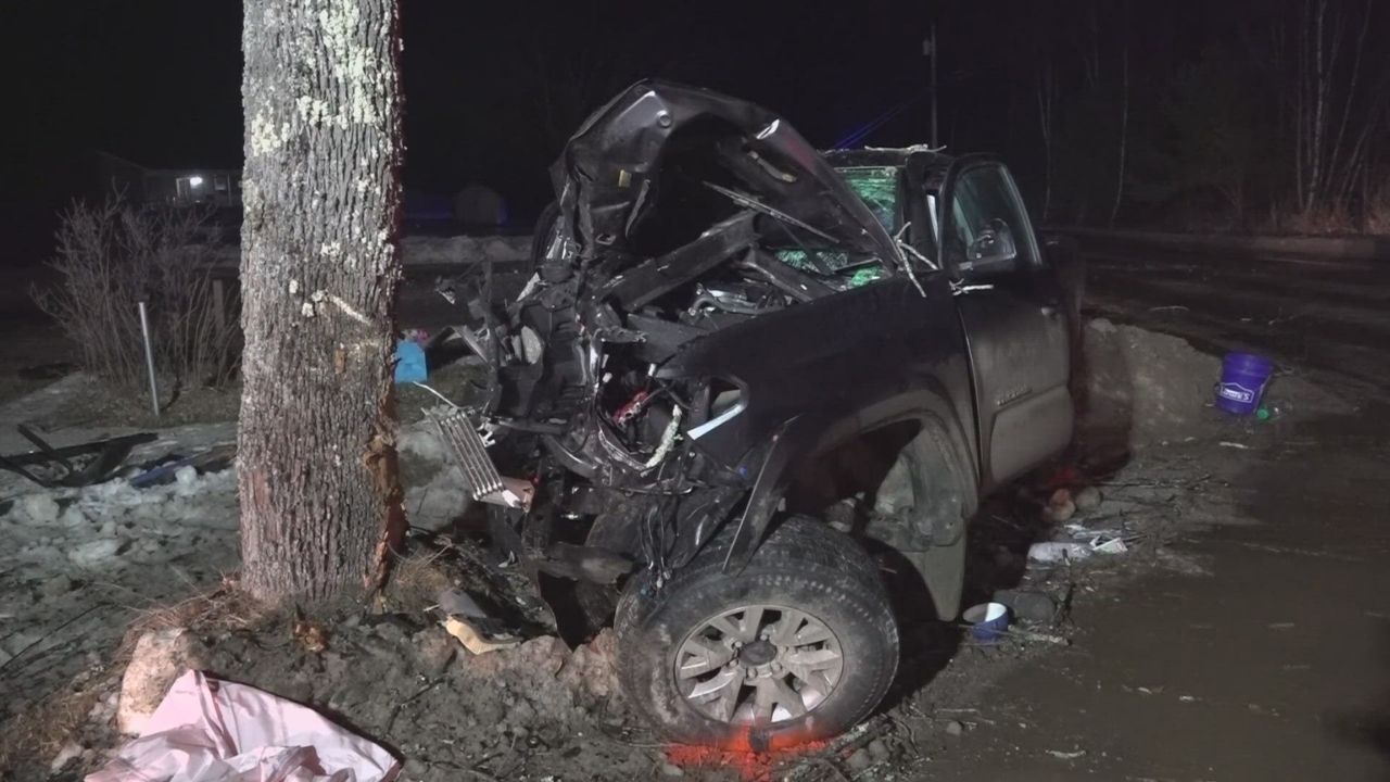 High-Speed Crash in Levant Sends Driver to Hospital, Stetson Road Temporarily Closed