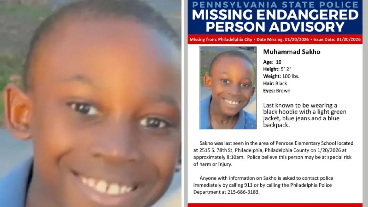 Pennsylvania State Police Search for Missing and Endangered 10-Year-Old in Philadelphia