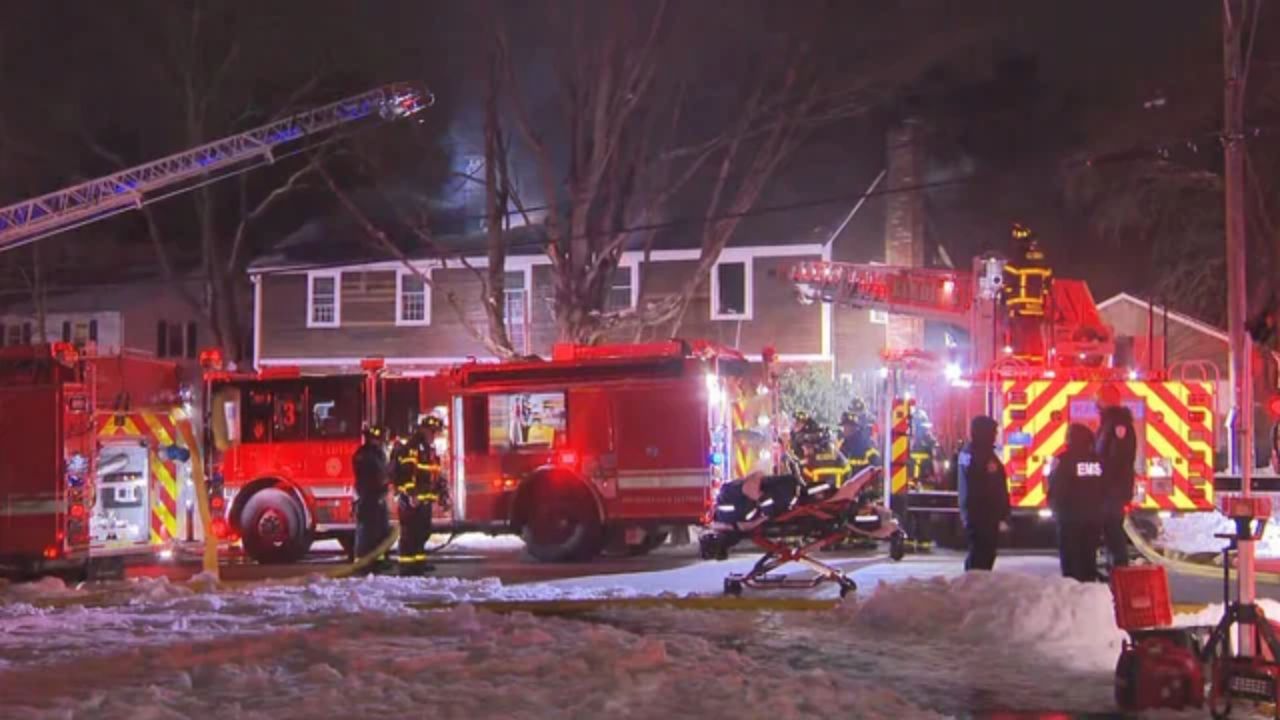 Reading House Fire Injures Resident and Firefighter as Crews Battle Dangerous Conditions