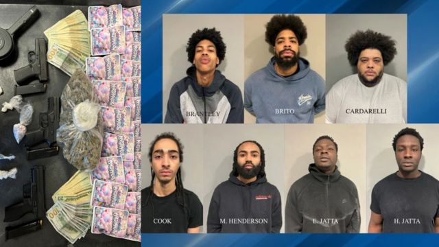 Rhode Island State Police Arrest Seven Alleged Gang Members in Multi-City Firearms and Drug Bust