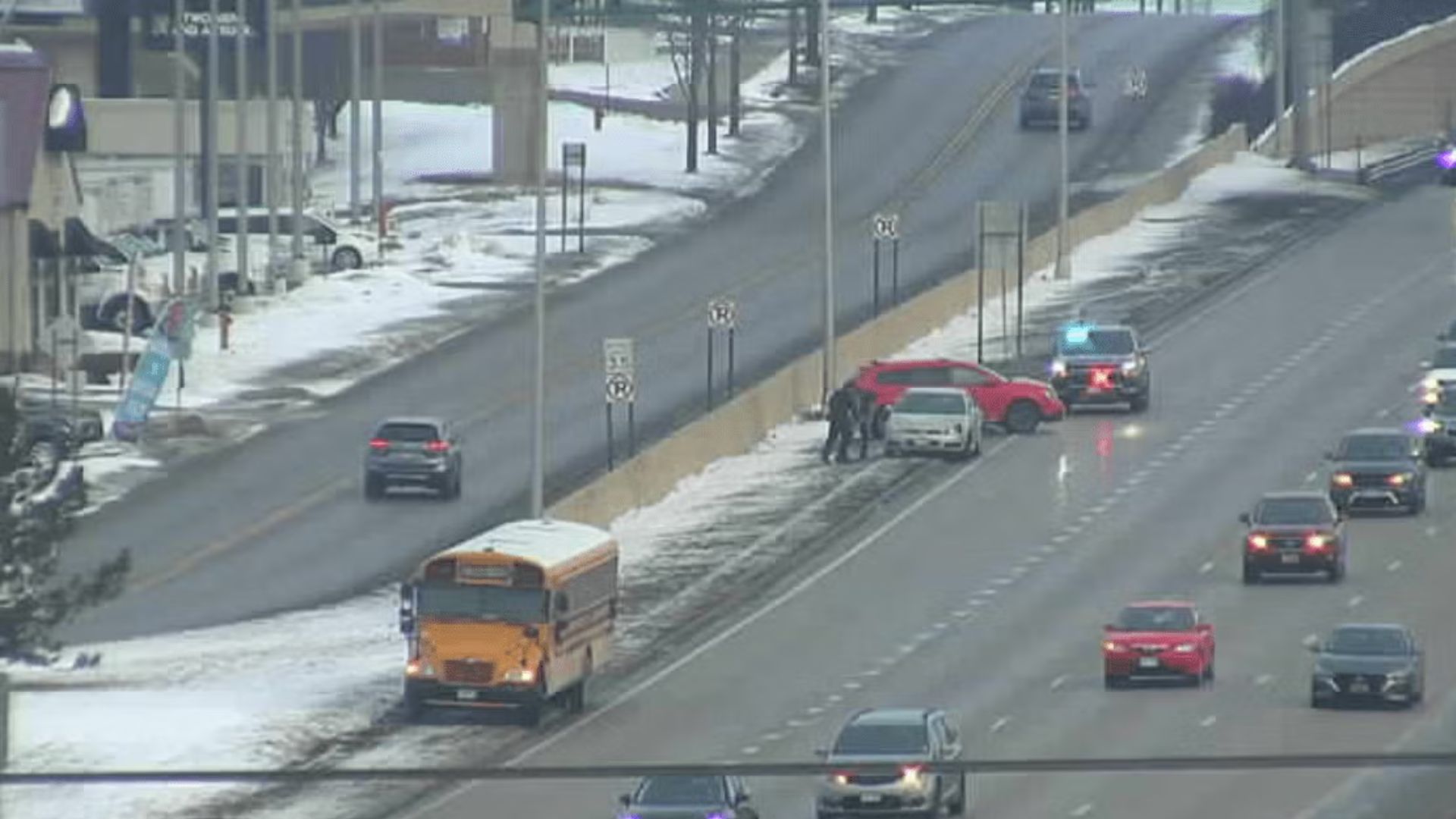 Driver Cited After School Bus Involved in Three-Vehicle Crash on Highway 52 in Rochester