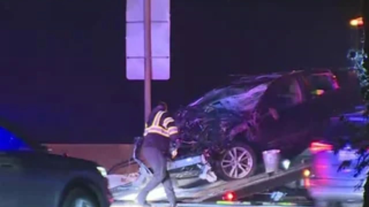 Driver Hospitalized After Crashing Off MLK Jr. Overpass Onto Highway 99 in Sacramento, CHP Investigating Cause