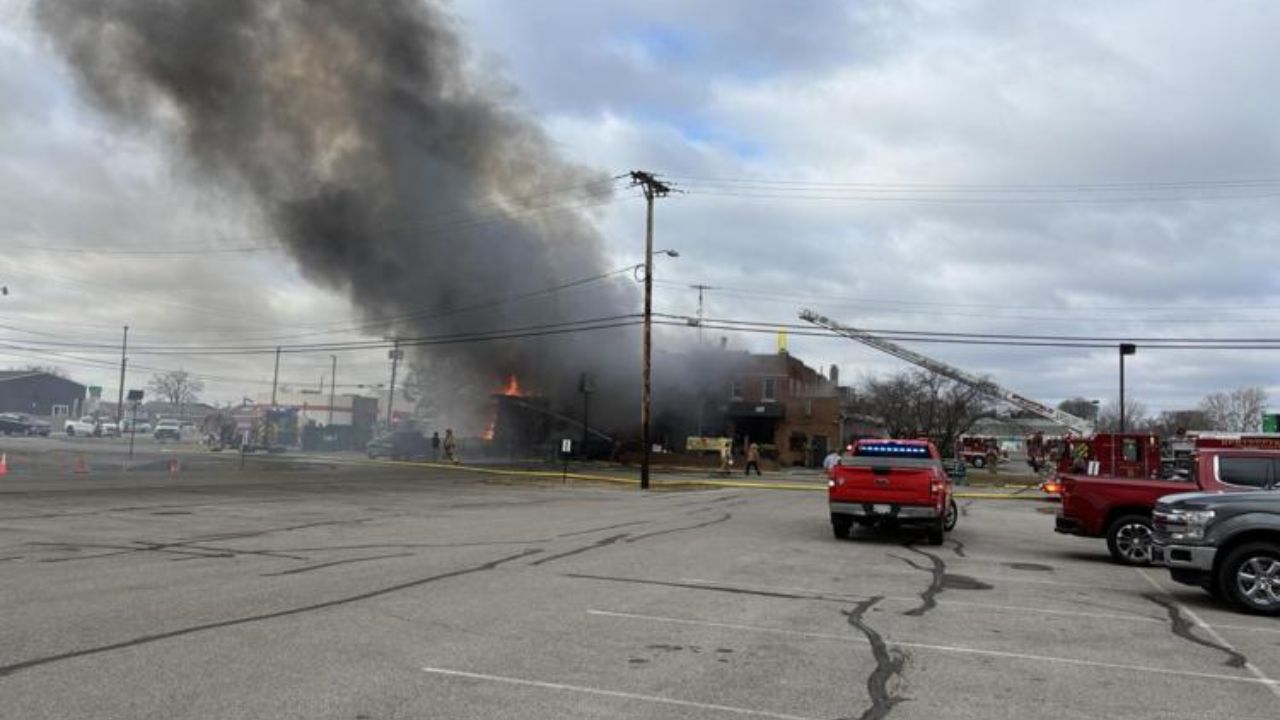 Historic 1932 Curve Inn Bar Partially Collapses After Morning Fire Near Springfield