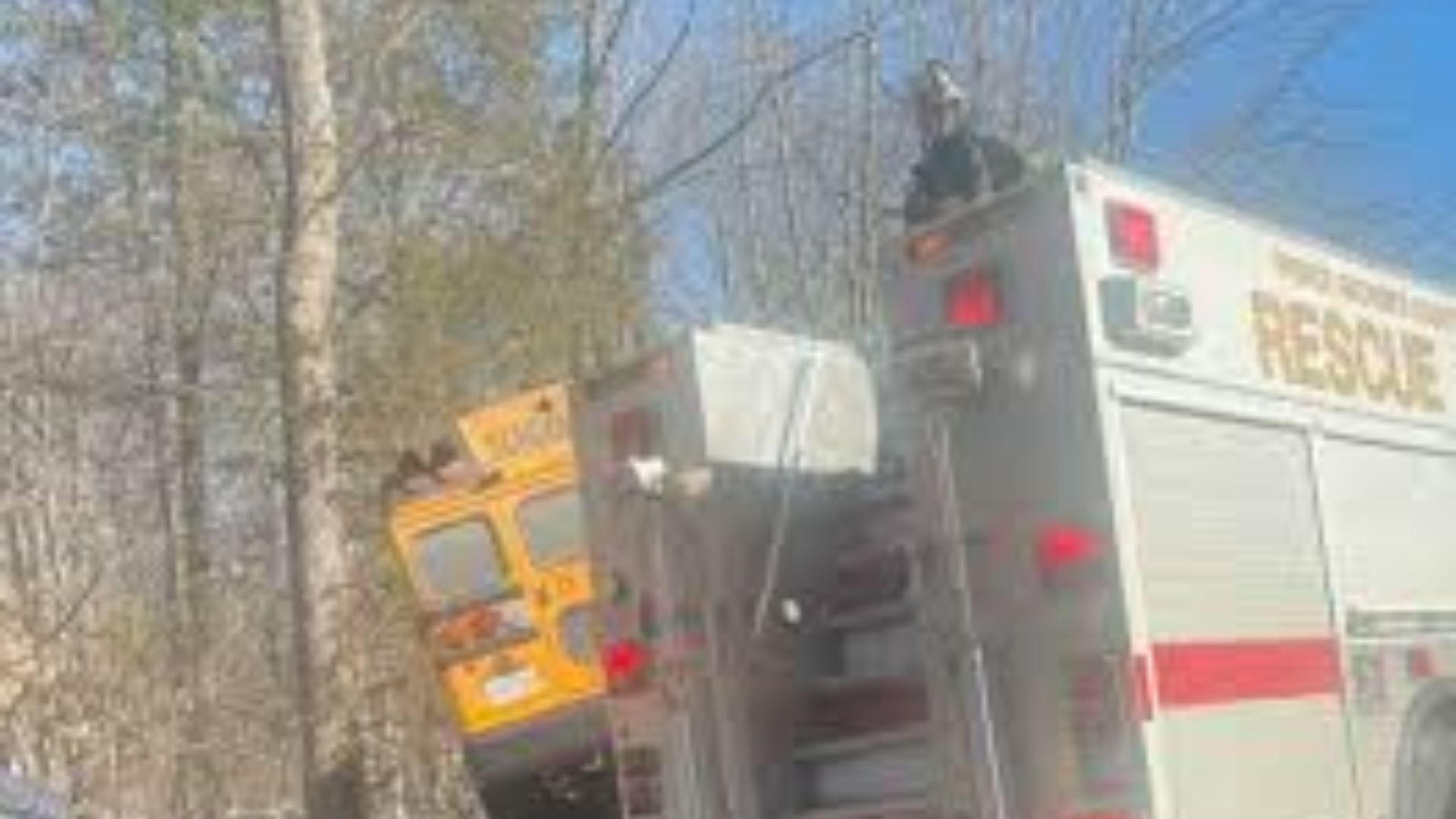 School Bus Crash in Upper Marlboro Sends Two to Hospital, Investigation Ongoing