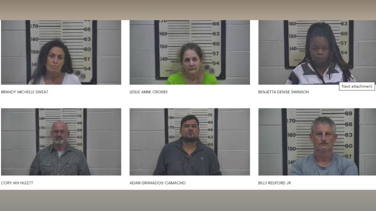 Coffee County Drug Sweep: Traffic Stops Lead to Six Arrests, Guns and Narcotics Seized
