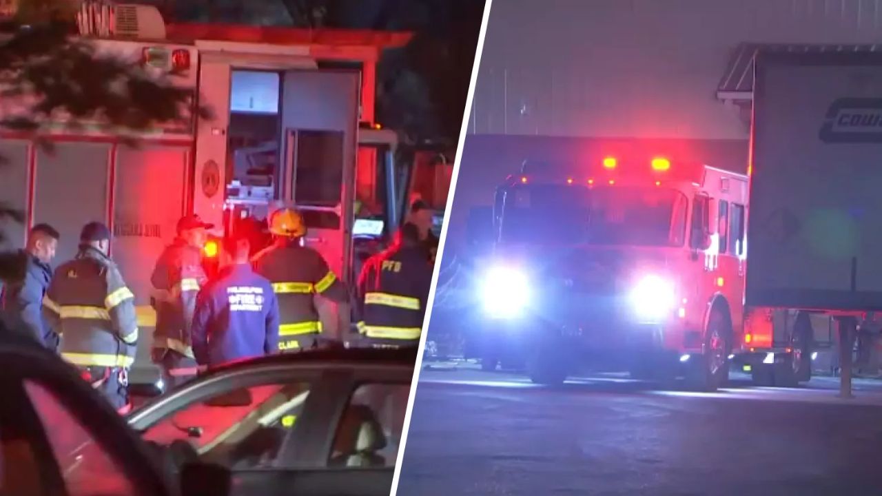 Early Morning Barn Fire Erupts in Bucks County – Crews Battle Intense Flames for Hours