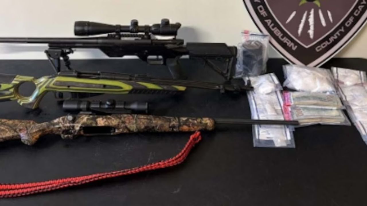 Meth, Firearms and Cash Seized in Cayuga County Raid; Two Genoa Residents Arrested