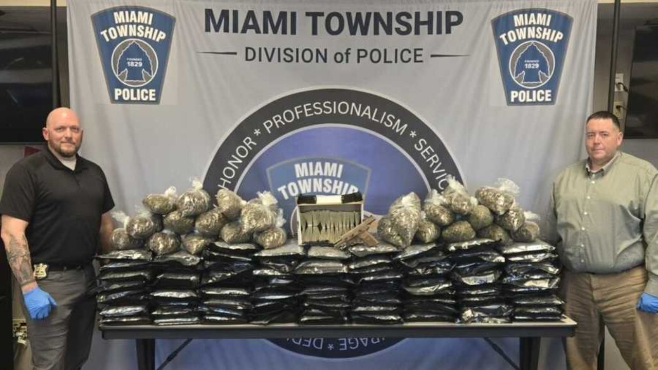Over 200 Pounds of Marijuana, Gun and Cash Seized in Major Ohio Drug Bust
