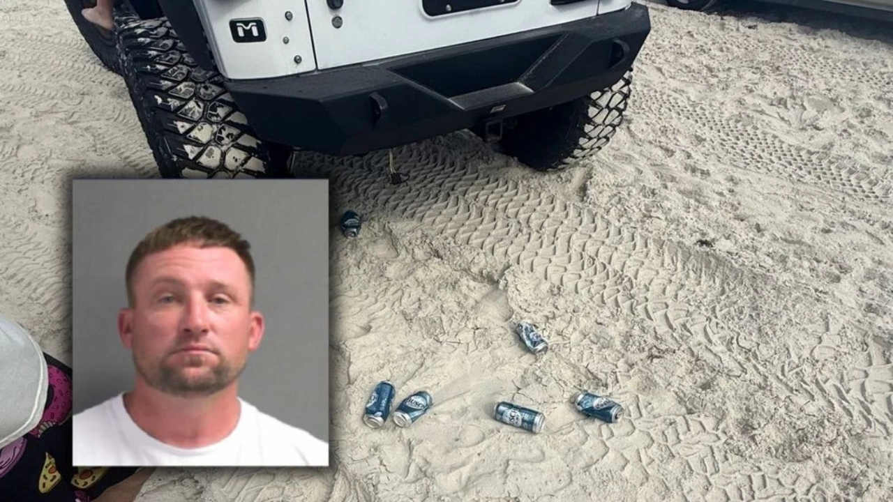 3-Year-Old Injured After Jeep Crash on Beach; Driver Arrested on DUI Charges