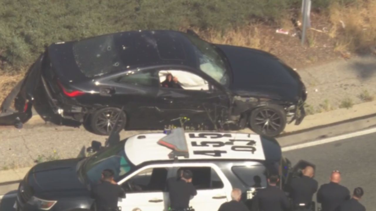 East Los Angeles Police Pursuit Ends in Crash and Fatal Shooting, Passenger Injured