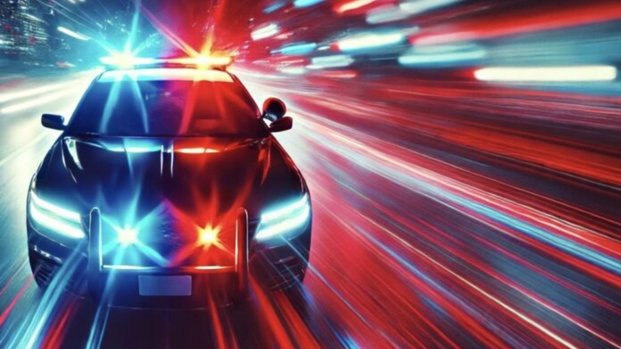 Grant County, Indiana – Armed Police Pursuit at 100+ MPH Ends in Crash, Two Arrested