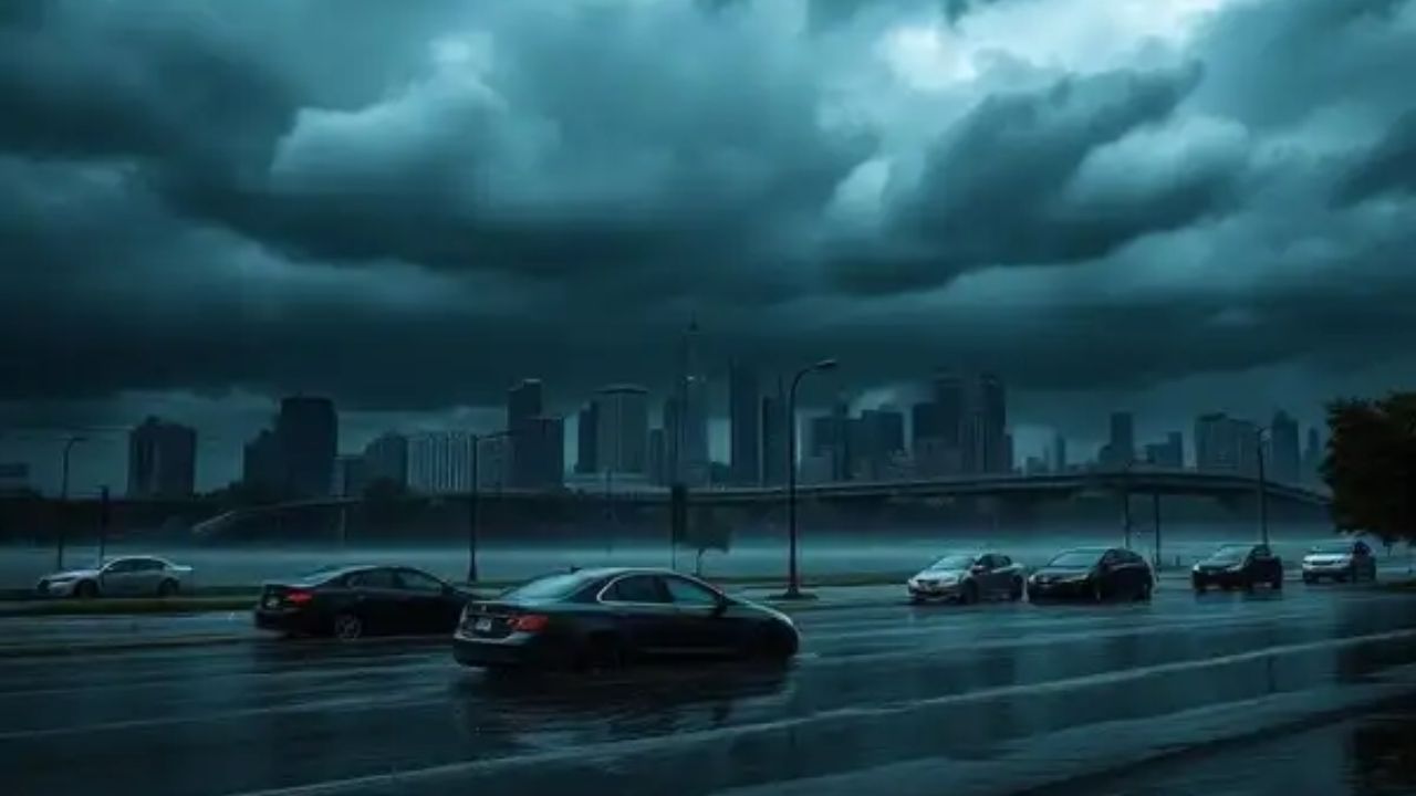 Houston, Texas Weather Alert – 4 Inches of Rain Could Flood Roads Through Friday Night