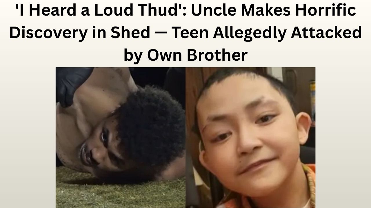 'I Heard a Loud Thud': Uncle Makes Horrific Discovery in Shed — Teen Allegedly Attacked by Own Brother