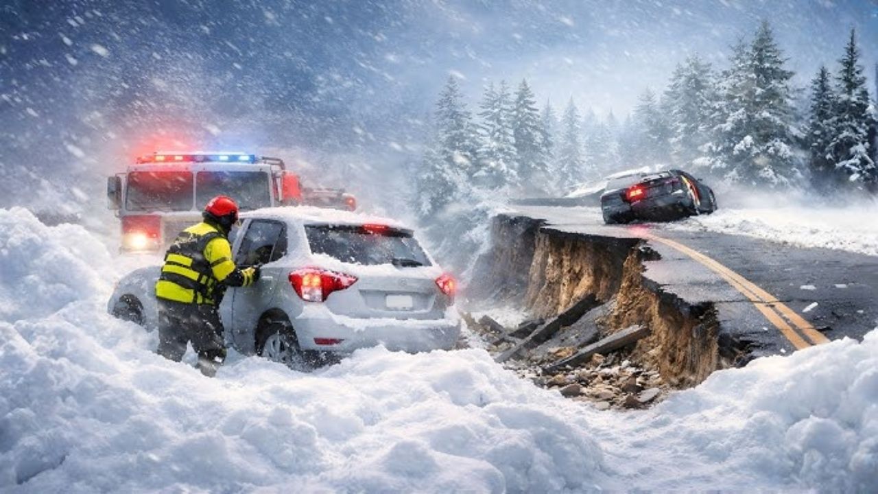 Lake Tahoe Faces Travel Shutdown as 28 Inches of Snow and 90 MPH Winds Slam Sierra