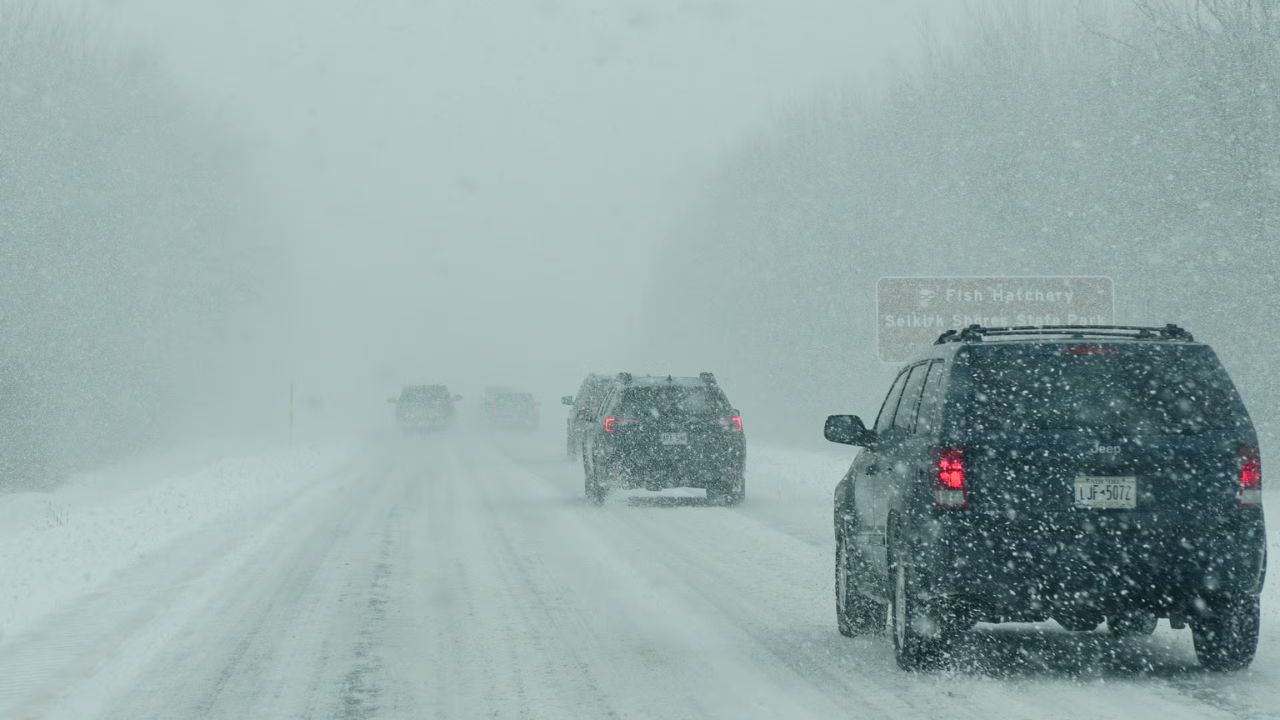 Late-Season Ice and Snow Create Hazardous Travel in South Dakota and Minnesota