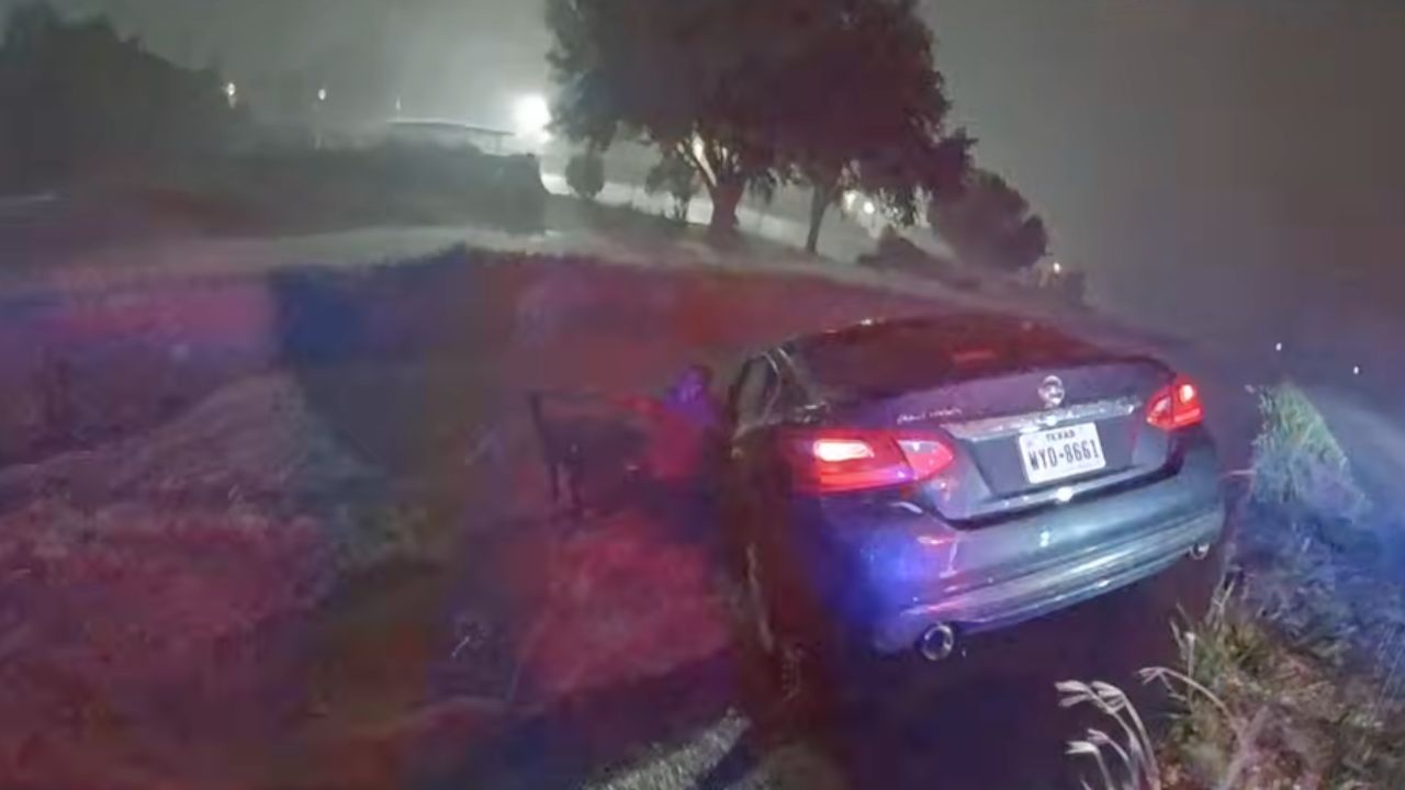 Mother and 3 Children Rescued After Car Swept Into Raging Floodwaters During Severe Storm