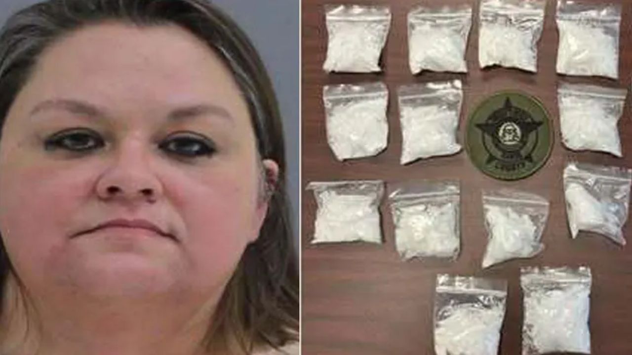Deputies found 1 pound of meth under a spare tire — and a Rabun Gap woman is now facing trafficking charges