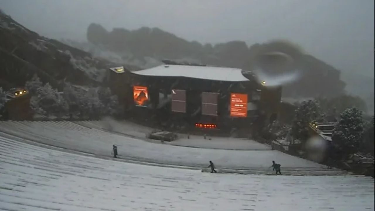 Heavy spring snowstorm buries Colorado as Denver schools close and roads turn dangerous