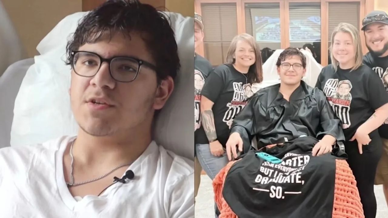 Iowa teen graduated from his hospital bed weeks after a crash left him paralyzed — here's what kept him going
