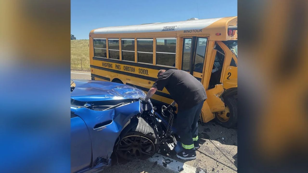 Sacramento School Bus Crashes on Rural Road — The Detail That Will Ease Parents' Fears