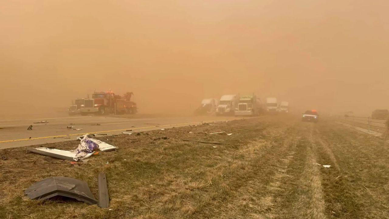 Tornadoes, 75 mph winds and wildfires: A dangerous storm system is pushing east and it is not done yet