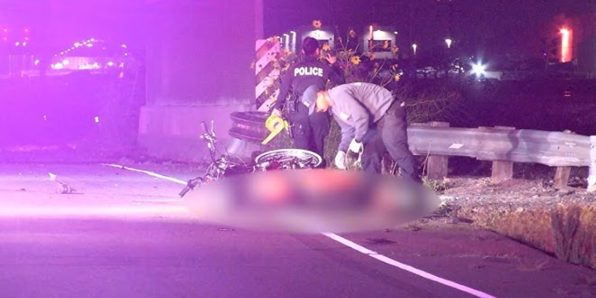 Motorcyclist set on fire in hit-and-run crash — and the driver just drove away