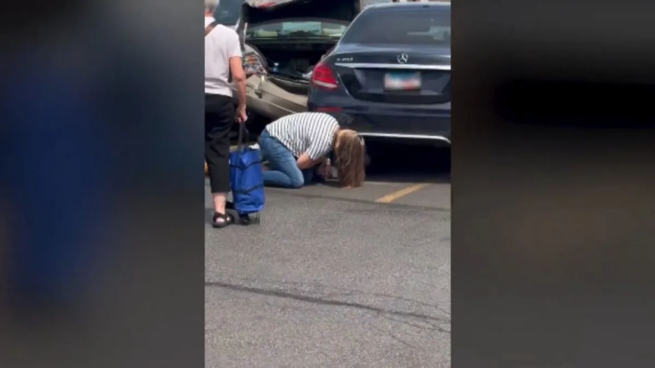Pedestrian Escapes Serious Injury After Vehicle Crashes Through Aldi Parking Lot